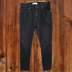 Men’s Levi's Signature Dark Black Skinny Jeans Size W32 L34 EUC